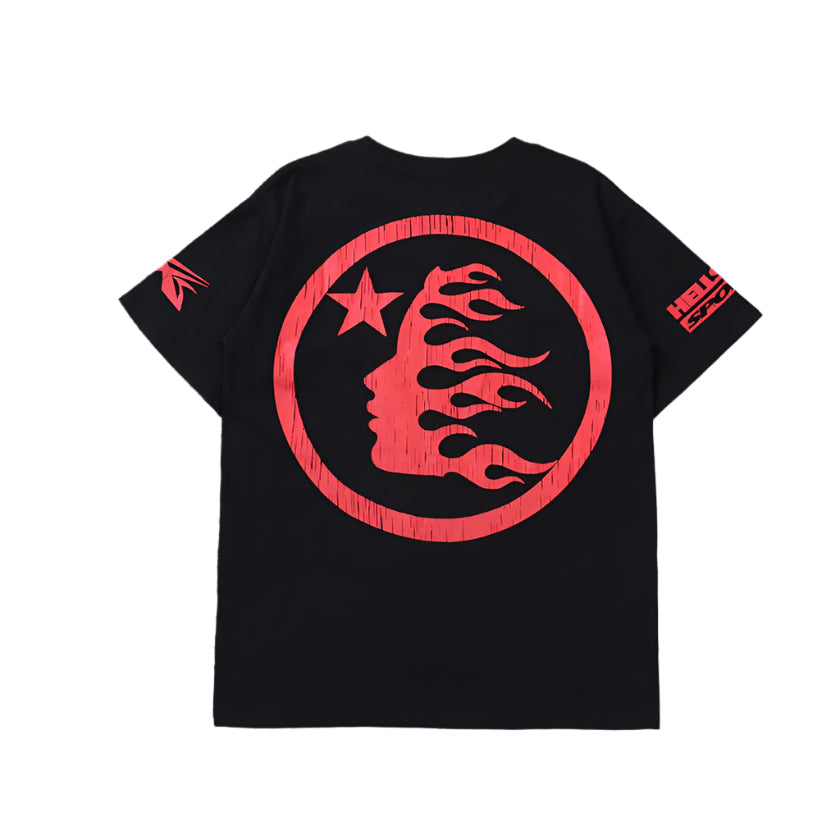 Hellstar "Beat Us" Black T-Shirts