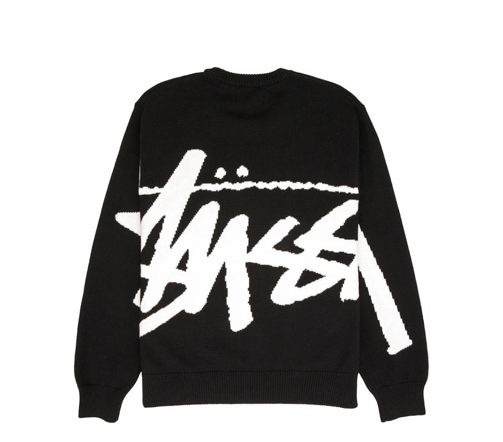 Stussy Stock Sweater Black