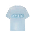 AMIRI Crystal Burst Tee Ashley Blue