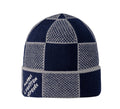 Louis Vuitton Damier Heritage Beanie Navy Blue