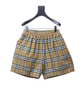 Burberry Check Cotton Shorts