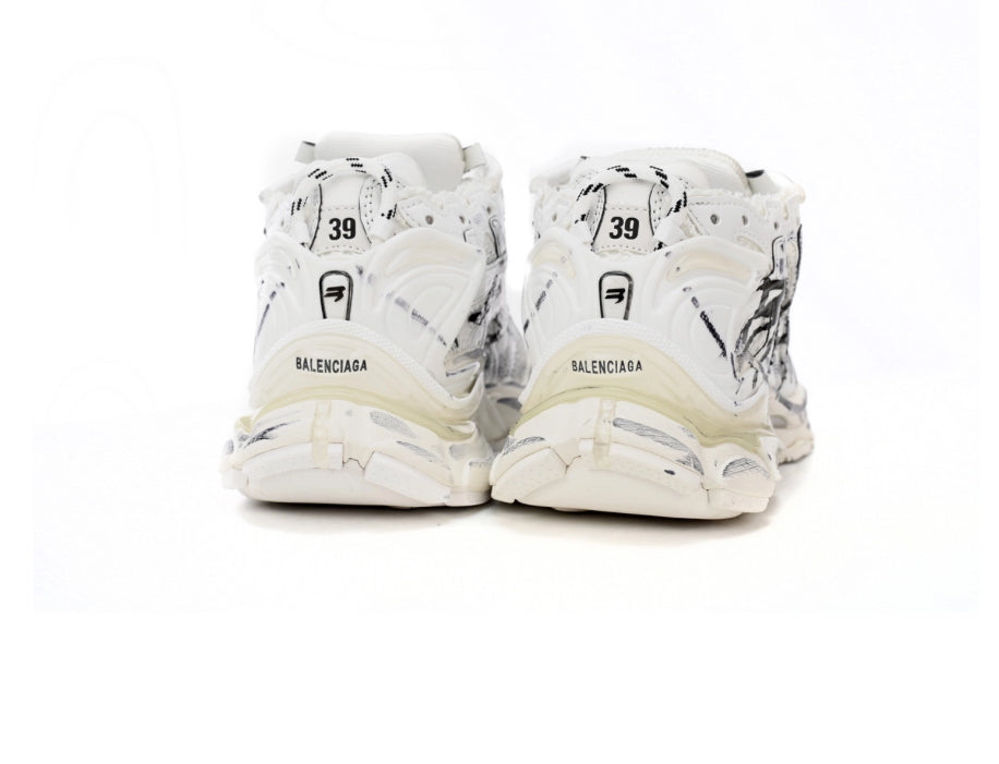 Balenciaga Runner Graffiti White