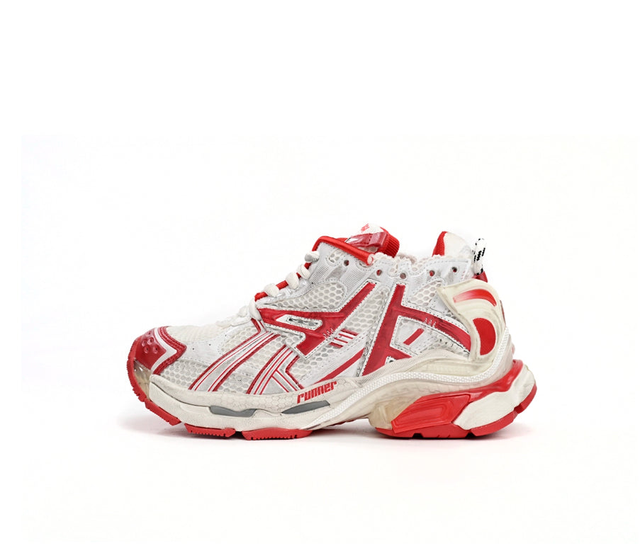 Balenciaga Runner White Red