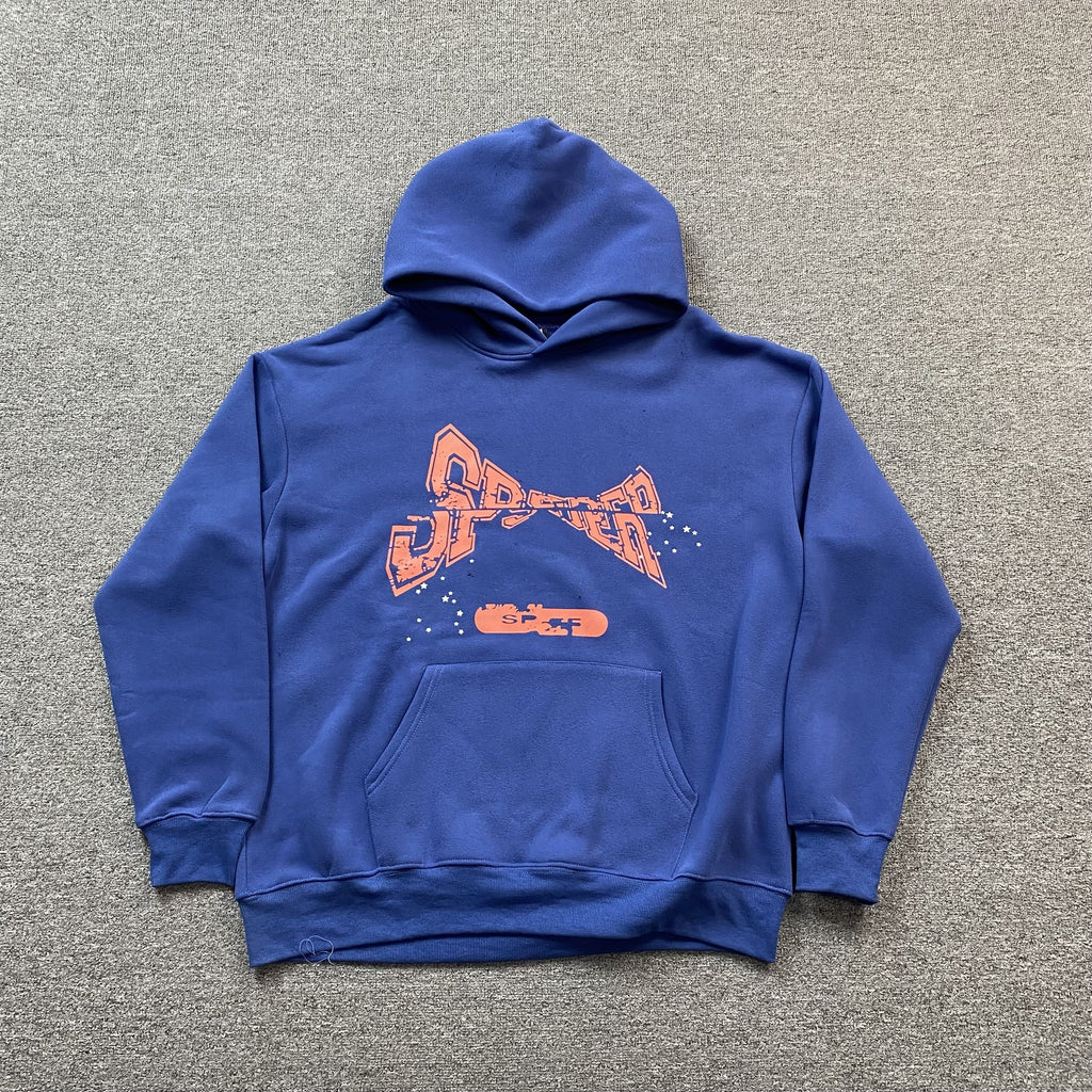 SP5DER ADULT HOODIE NAVY