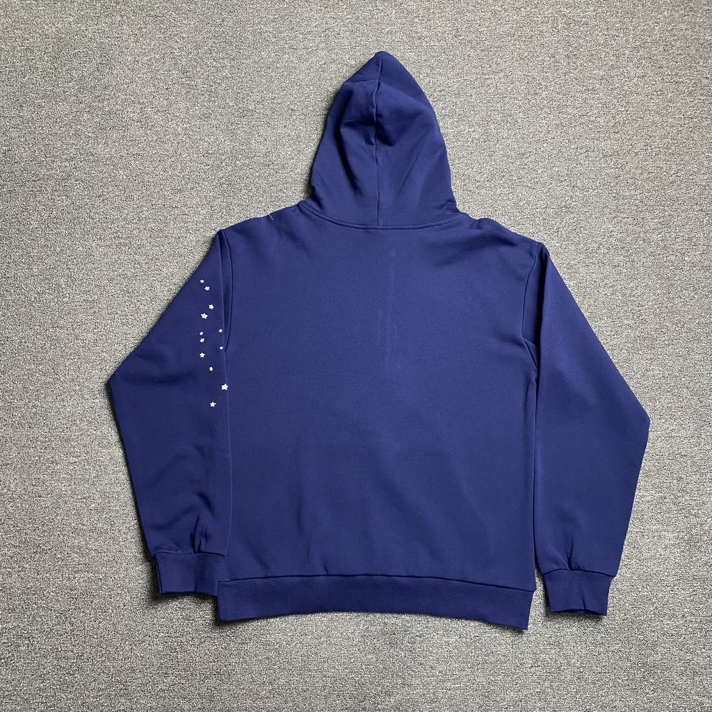 SP5DER ARACH NY PHOBIA HOODIE NAVY