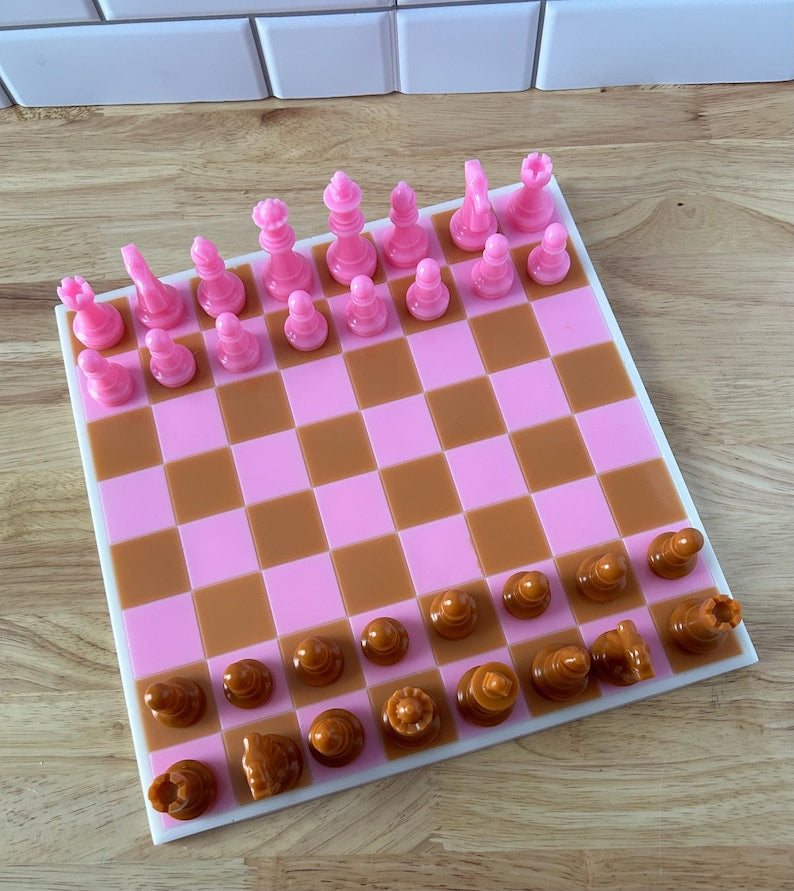 Custom Chess or checker set
