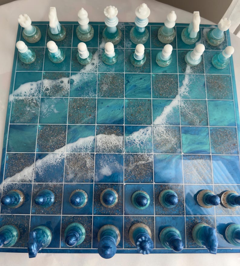 Custom Chess or checker set
